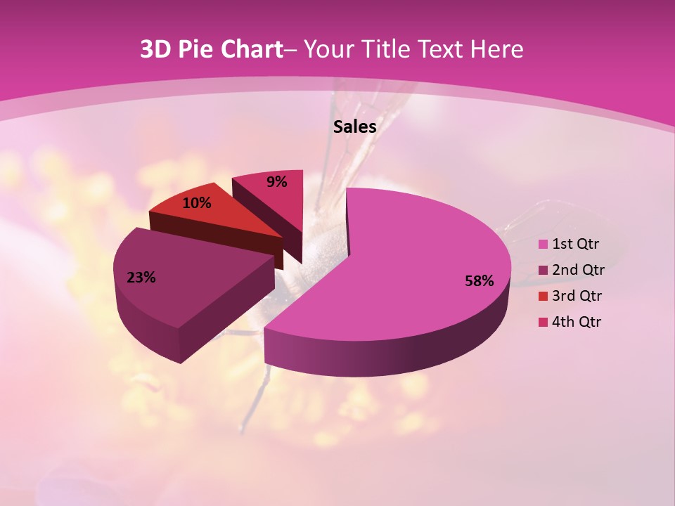 Botany Season Flower PowerPoint Template