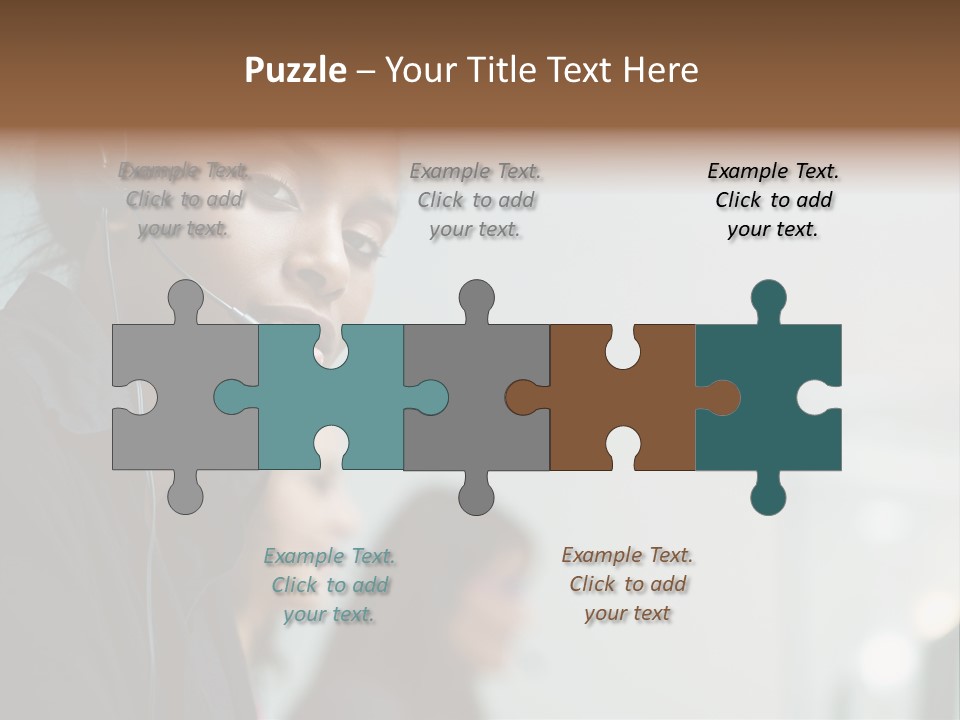 Assistance Corporate Customer PowerPoint Template