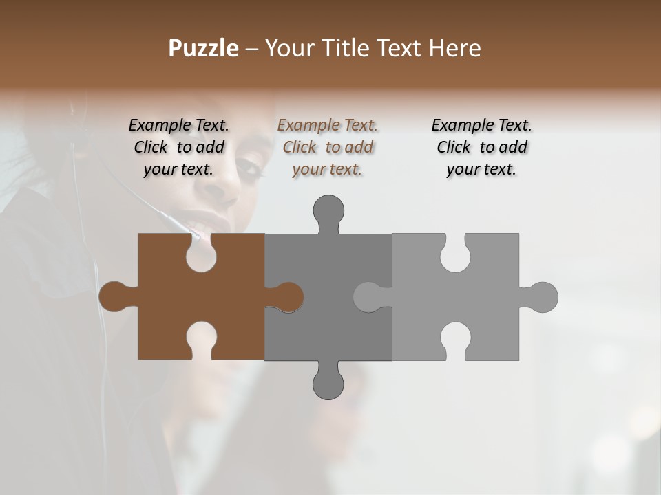 Assistance Corporate Customer PowerPoint Template