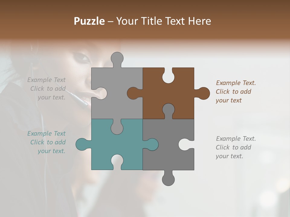Assistance Corporate Customer PowerPoint Template