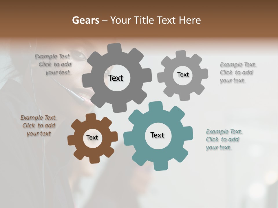 Assistance Corporate Customer PowerPoint Template