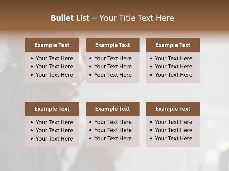 Assistance Corporate Customer PowerPoint Template