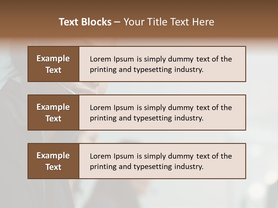 Assistance Corporate Customer PowerPoint Template