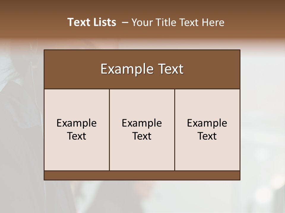 Assistance Corporate Customer PowerPoint Template