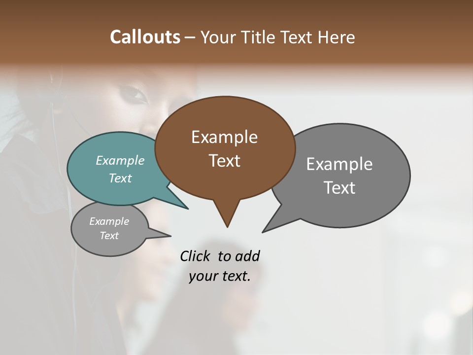 Assistance Corporate Customer PowerPoint Template