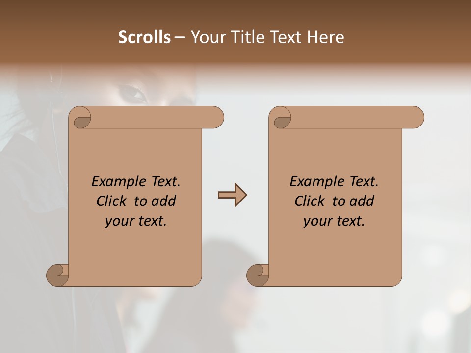 Assistance Corporate Customer PowerPoint Template