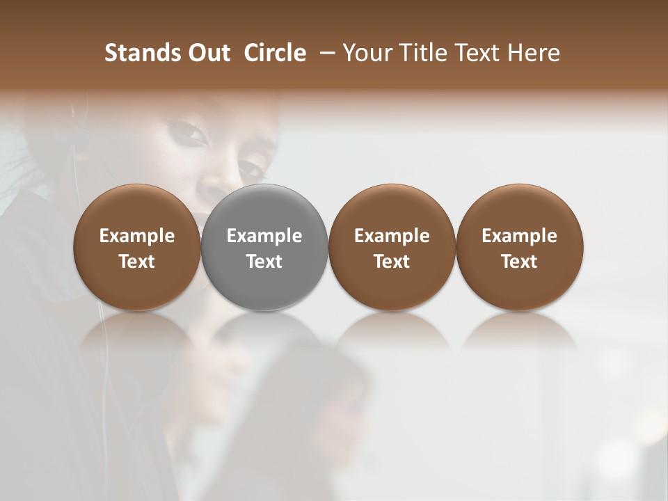 Assistance Corporate Customer PowerPoint Template