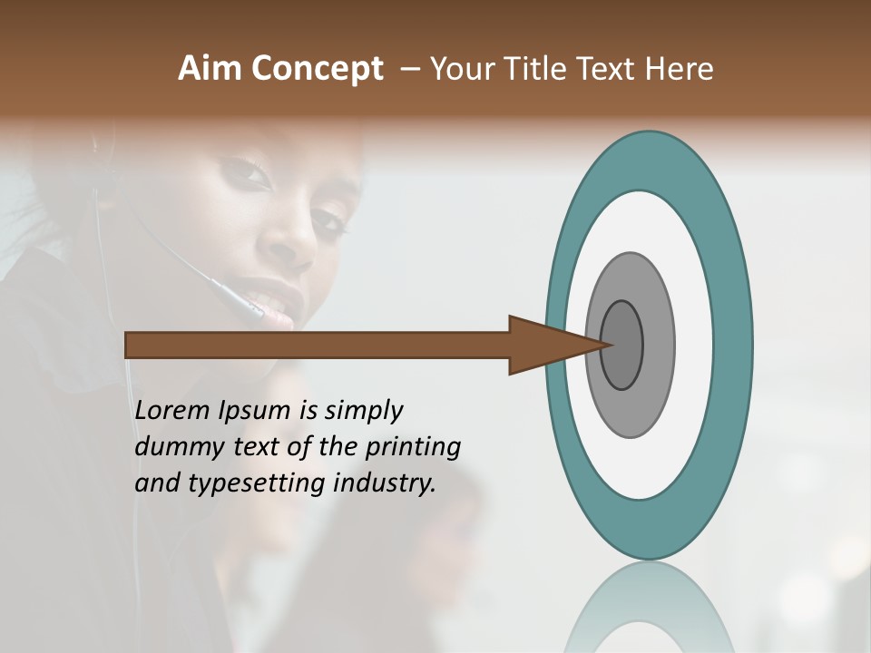 Assistance Corporate Customer PowerPoint Template