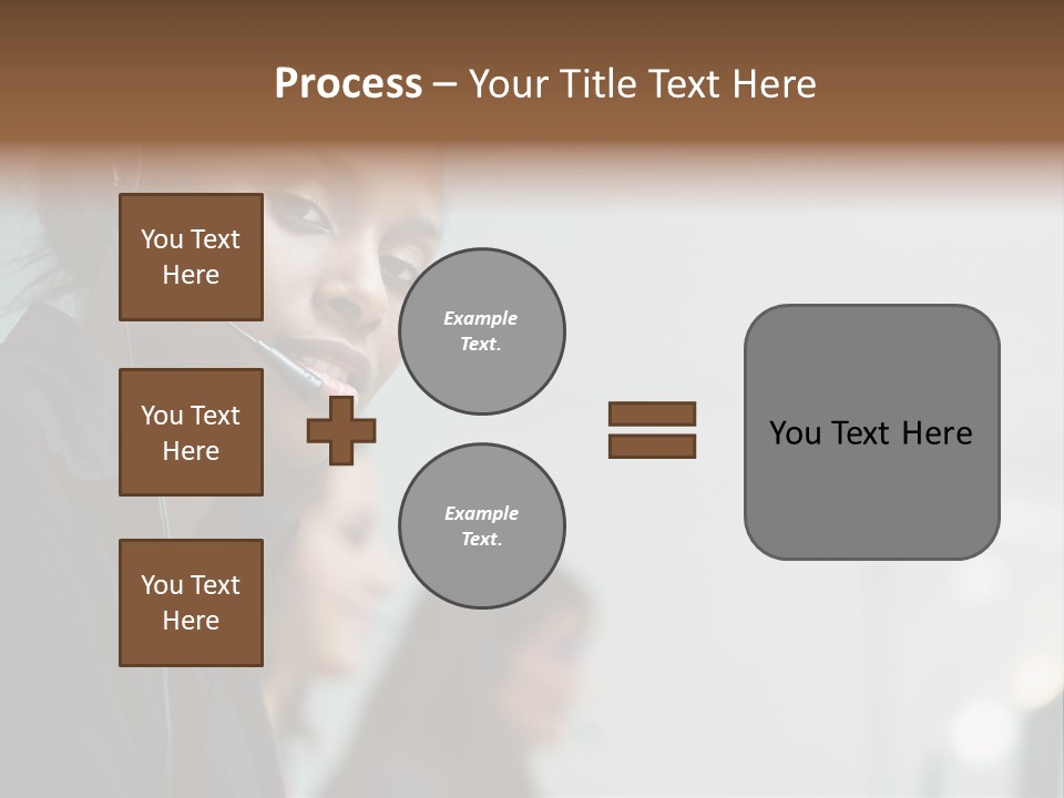 Assistance Corporate Customer PowerPoint Template