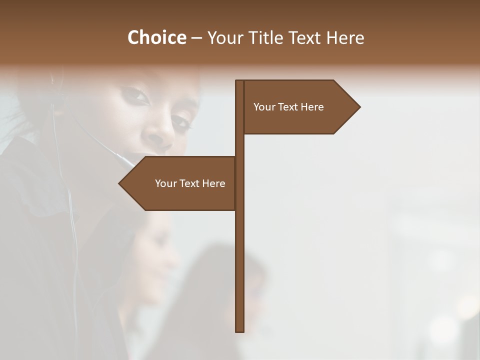 Assistance Corporate Customer PowerPoint Template