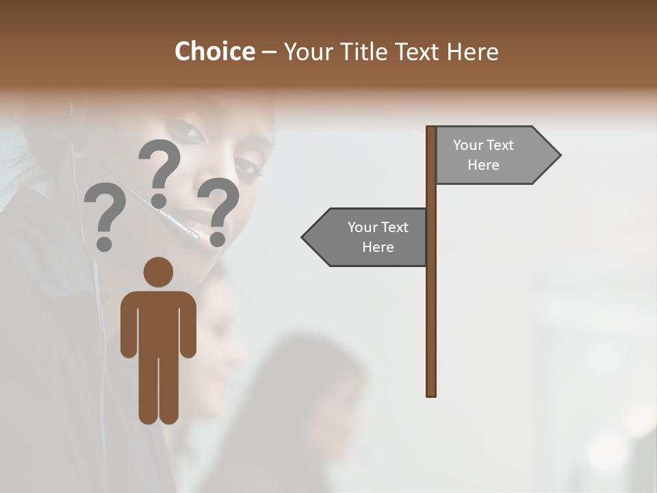 Assistance Corporate Customer PowerPoint Template