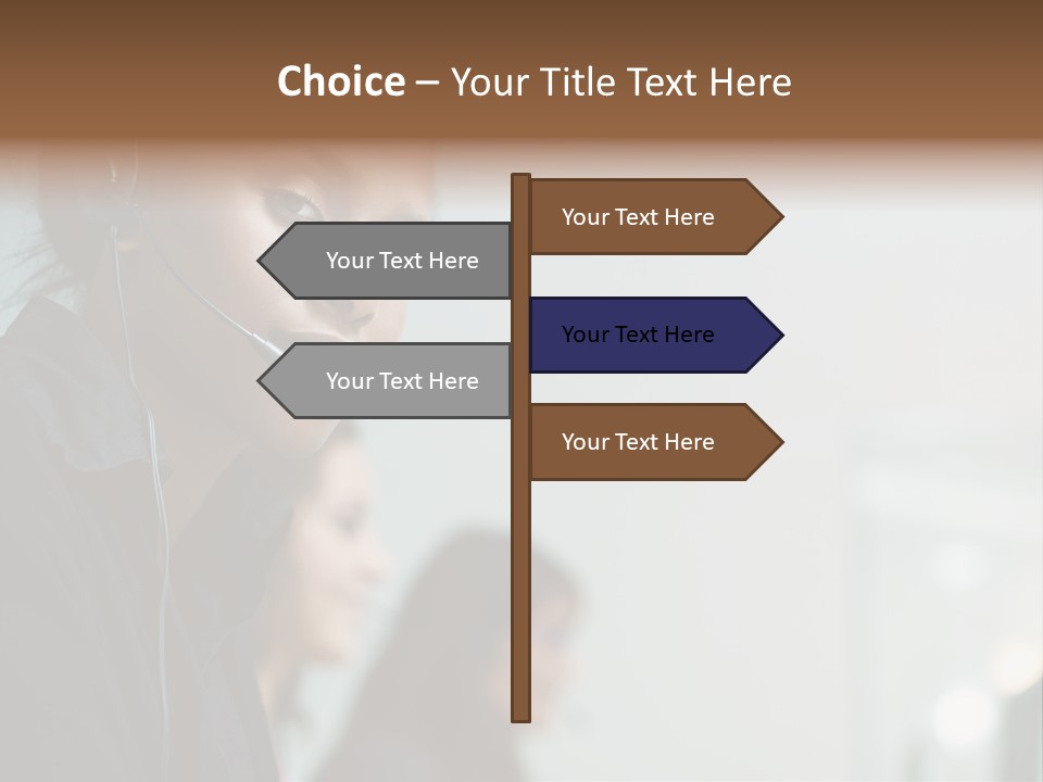 Assistance Corporate Customer PowerPoint Template