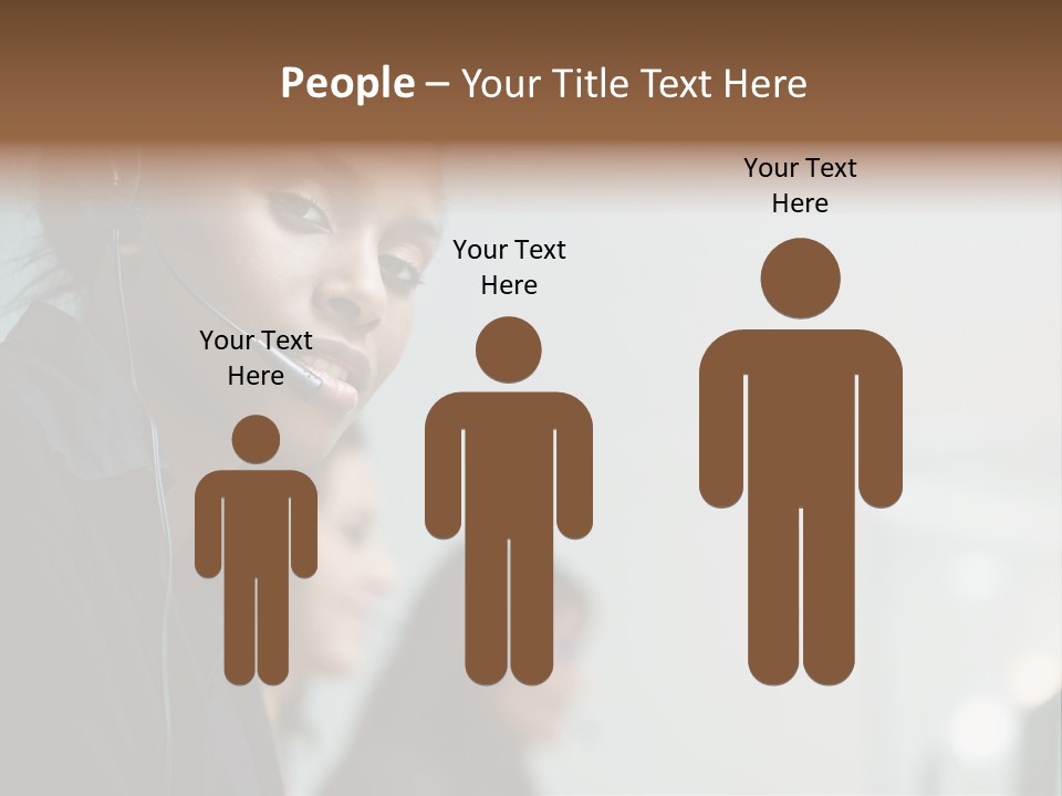 Assistance Corporate Customer PowerPoint Template