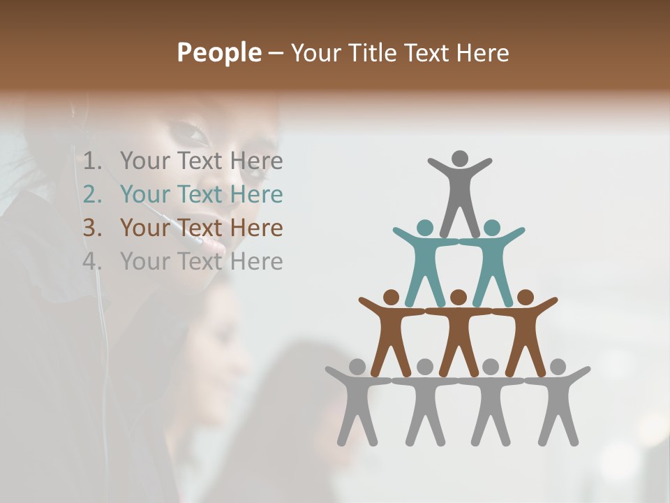 Assistance Corporate Customer PowerPoint Template