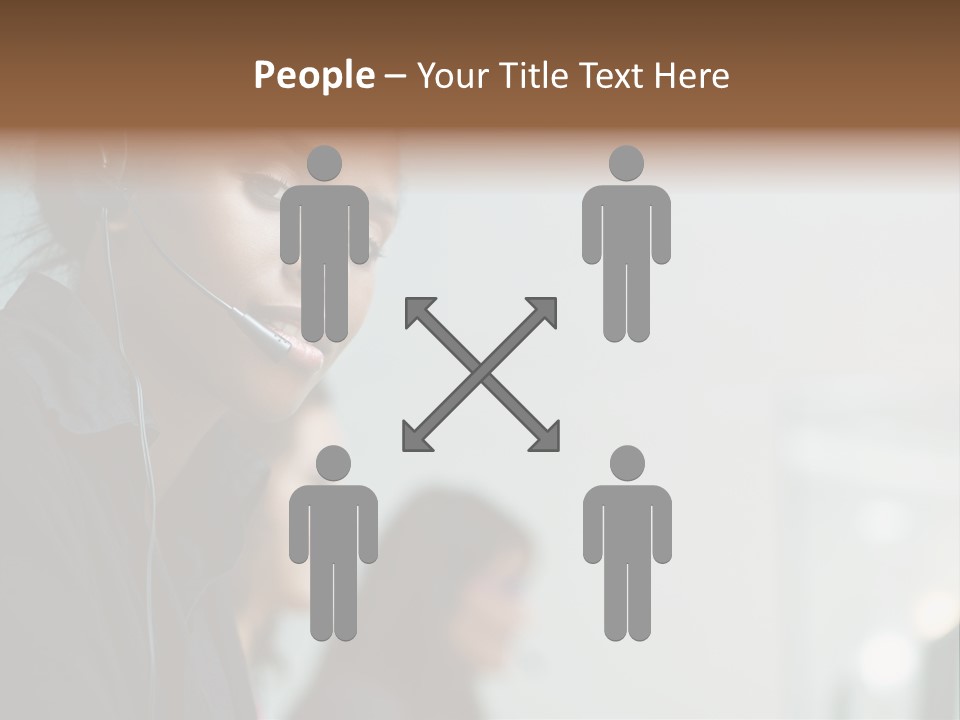 Assistance Corporate Customer PowerPoint Template