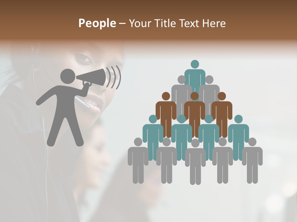 Assistance Corporate Customer PowerPoint Template