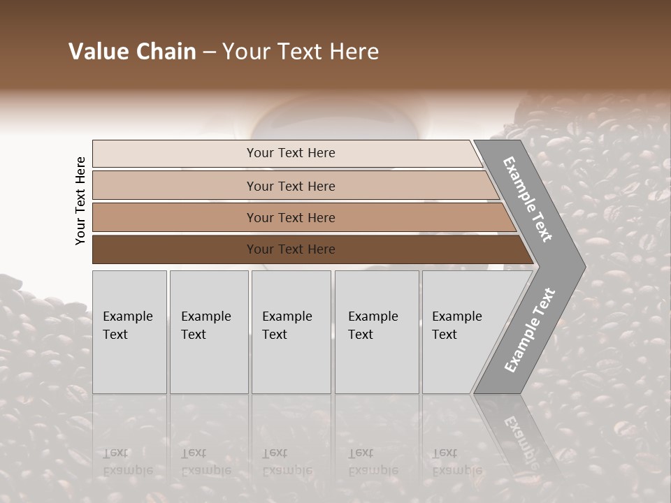 White Seed Caffeine PowerPoint Template