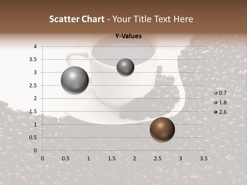 White Seed Caffeine PowerPoint Template