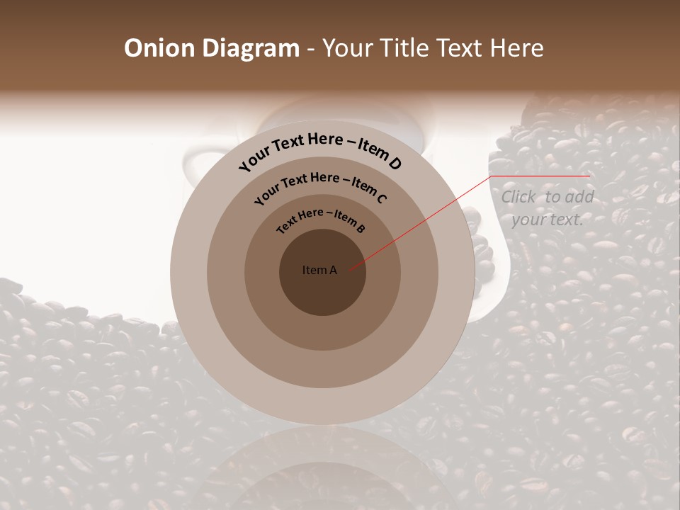 White Seed Caffeine PowerPoint Template