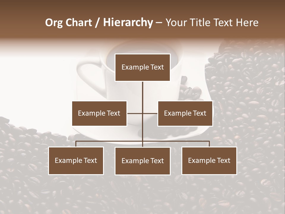 White Seed Caffeine PowerPoint Template