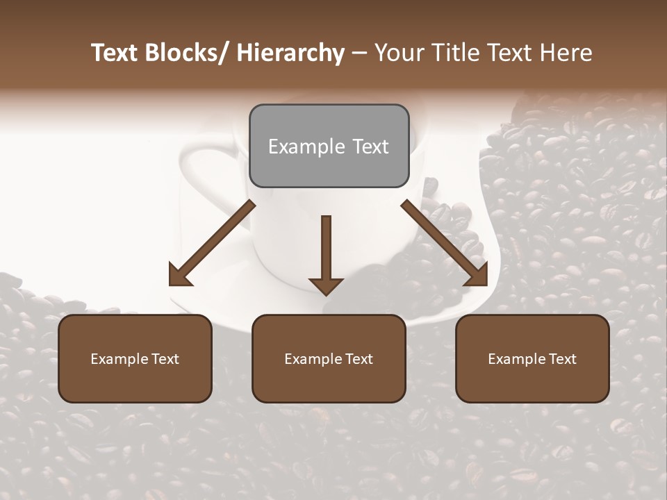 White Seed Caffeine PowerPoint Template