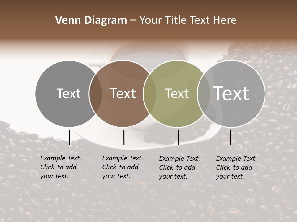 White Seed Caffeine PowerPoint Template