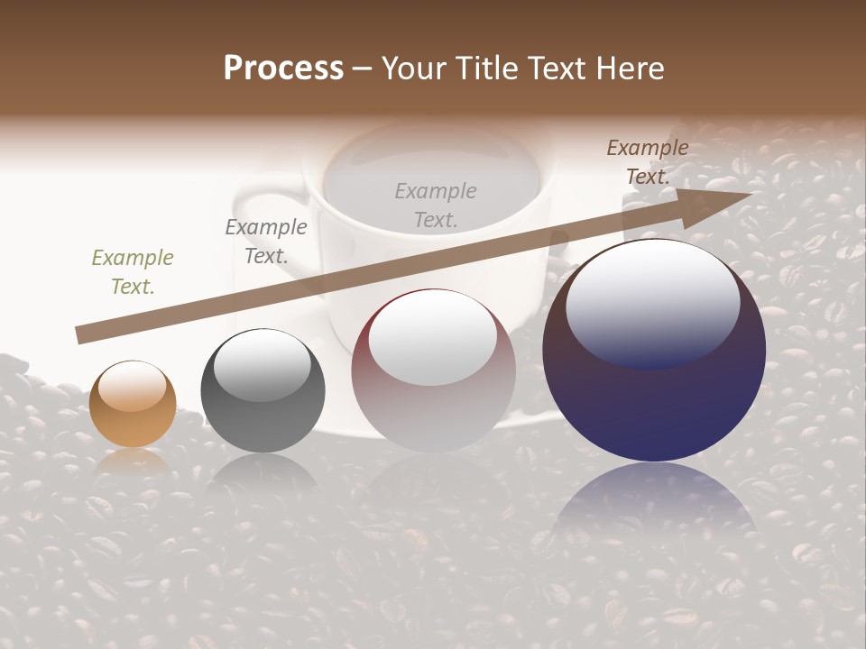 White Seed Caffeine PowerPoint Template