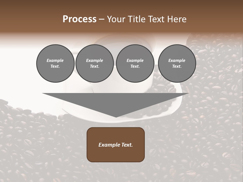 White Seed Caffeine PowerPoint Template