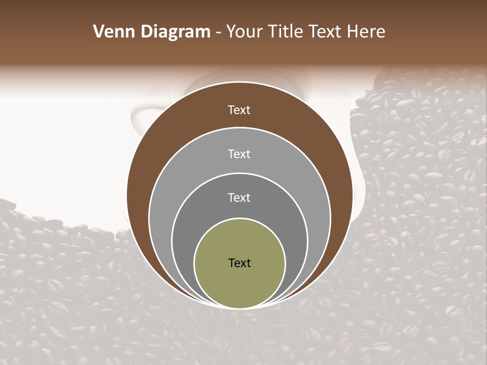 White Seed Caffeine PowerPoint Template