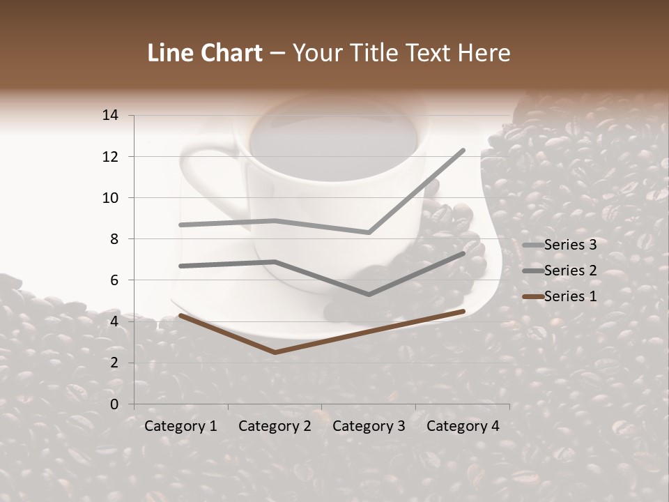 White Seed Caffeine PowerPoint Template