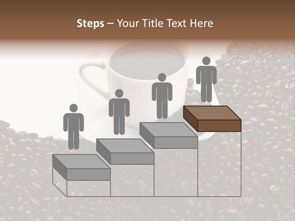 White Seed Caffeine PowerPoint Template