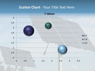 Alternative Energy Metal Sunlight PowerPoint Template