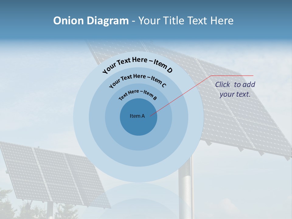 Alternative Energy Metal Sunlight PowerPoint Template