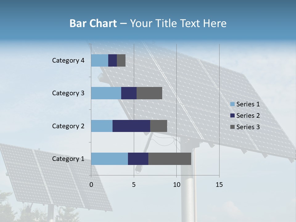 Alternative Energy Metal Sunlight PowerPoint Template