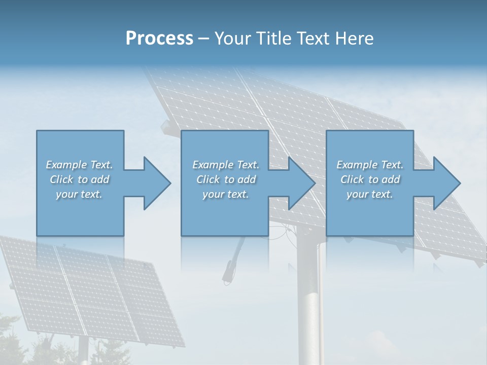 Alternative Energy Metal Sunlight PowerPoint Template