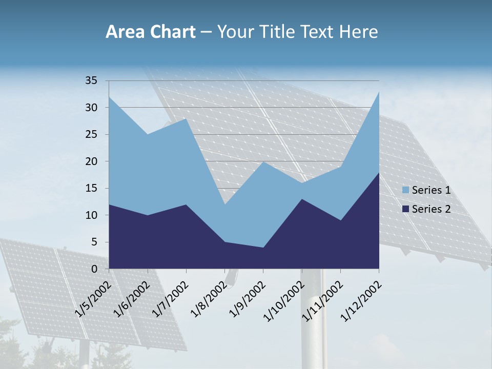 Alternative Energy Metal Sunlight PowerPoint Template