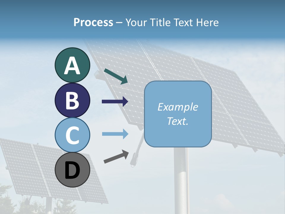 Alternative Energy Metal Sunlight PowerPoint Template