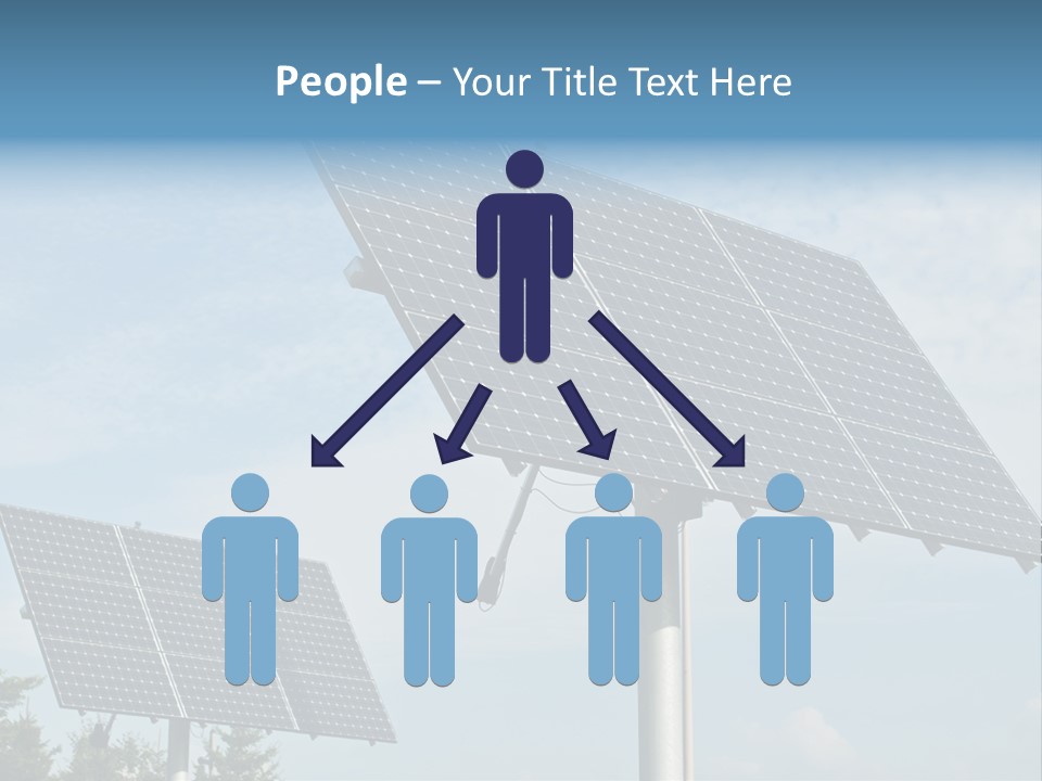 Alternative Energy Metal Sunlight PowerPoint Template