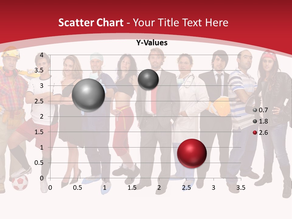Crowd Worker Lots PowerPoint Template
