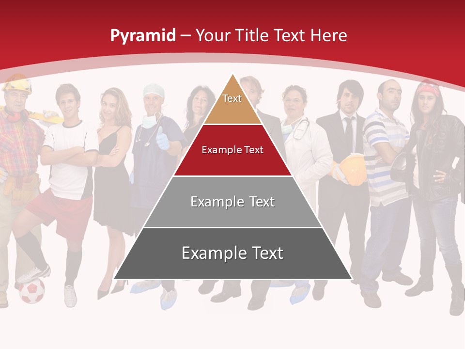 Crowd Worker Lots PowerPoint Template