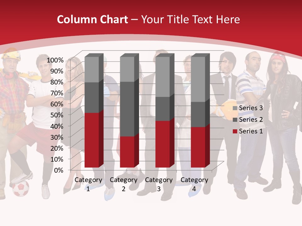 Crowd Worker Lots PowerPoint Template