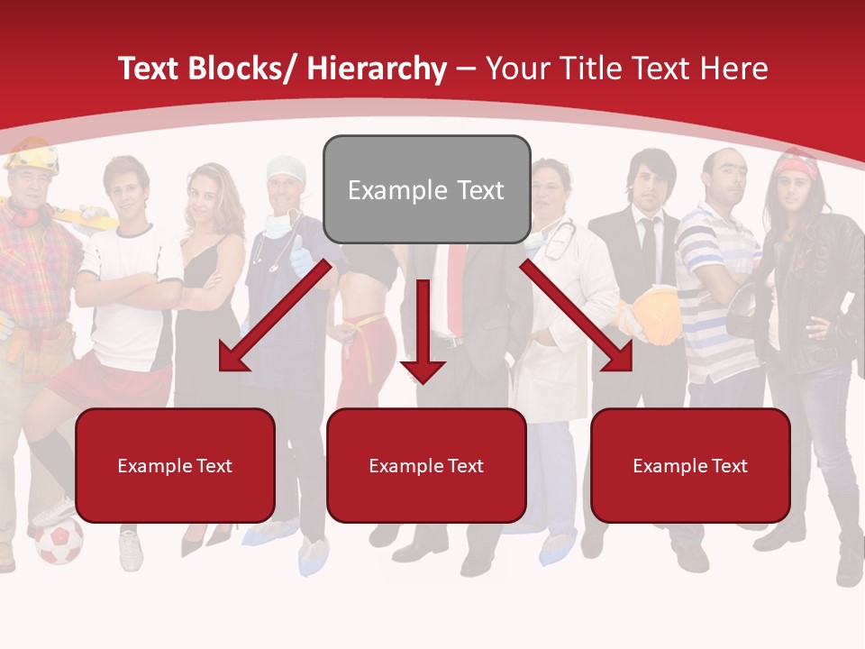 Crowd Worker Lots PowerPoint Template