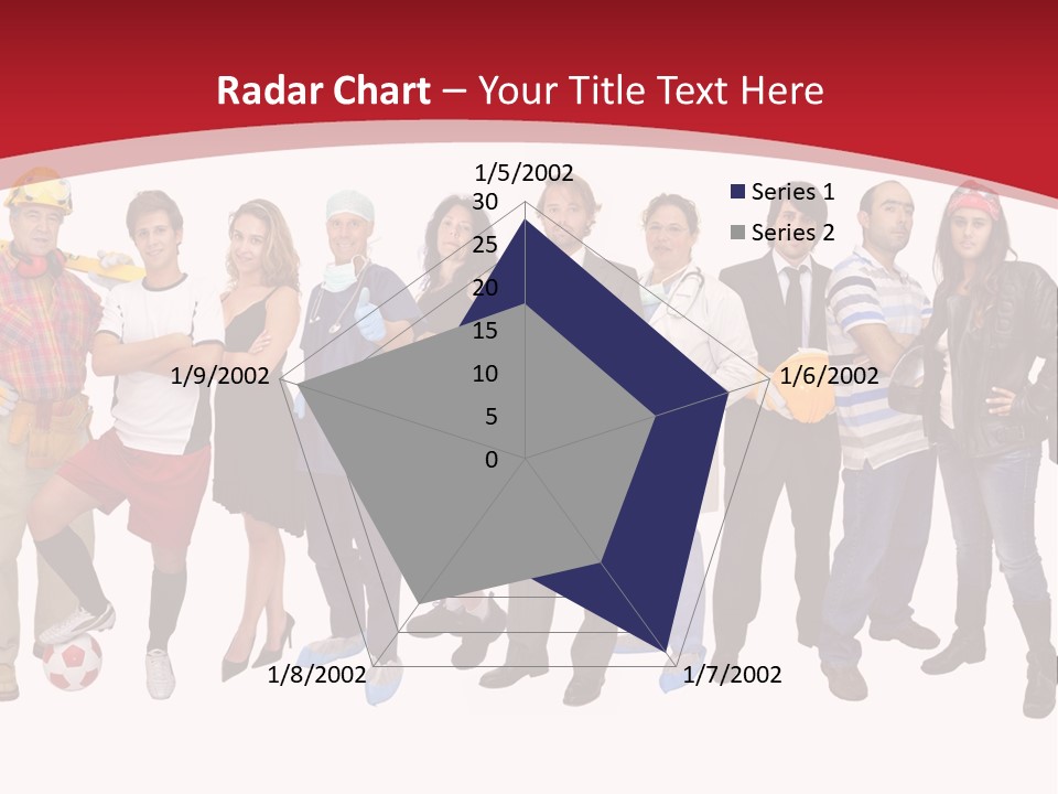 Crowd Worker Lots PowerPoint Template