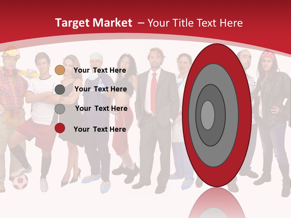 Crowd Worker Lots PowerPoint Template