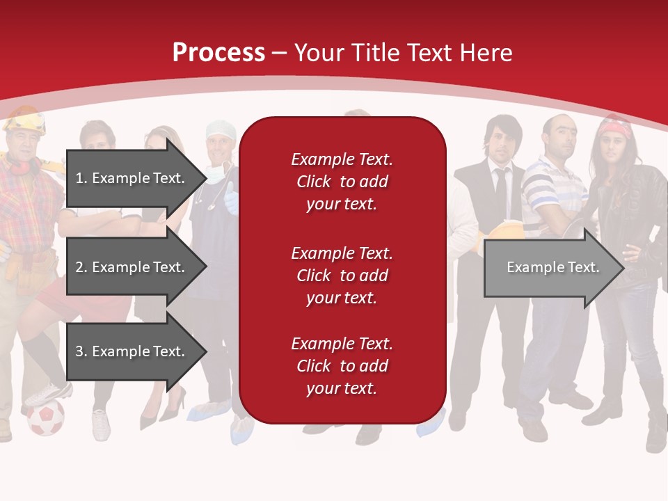 Crowd Worker Lots PowerPoint Template