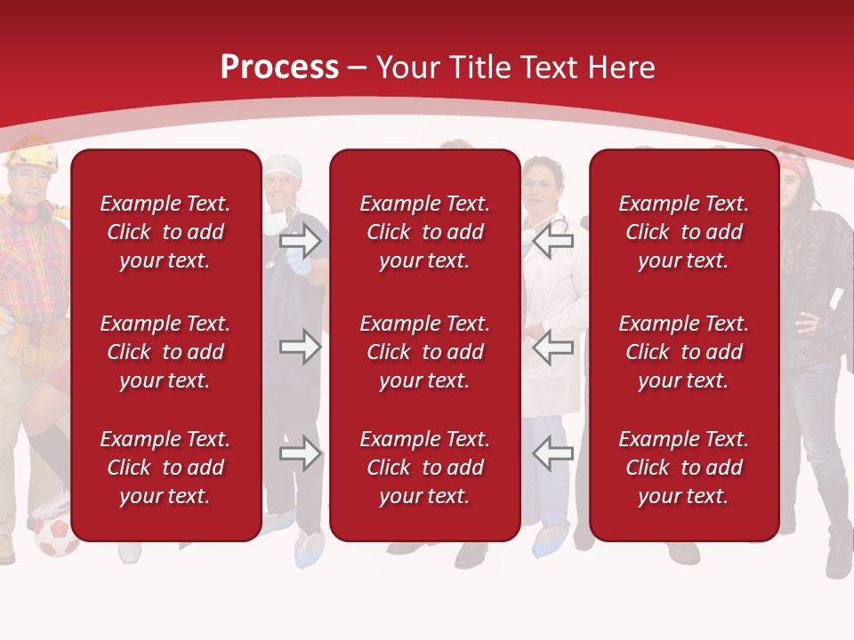 Crowd Worker Lots PowerPoint Template