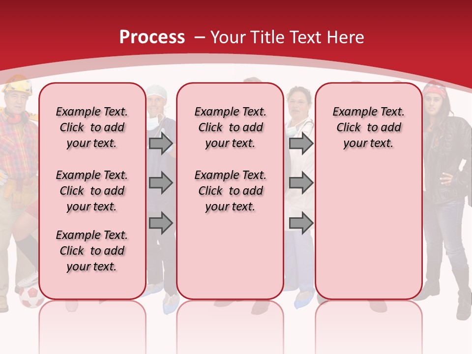Crowd Worker Lots PowerPoint Template