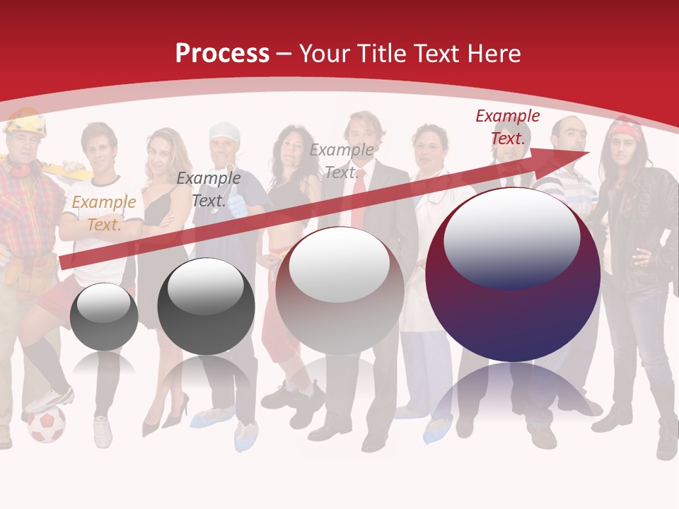 Crowd Worker Lots PowerPoint Template