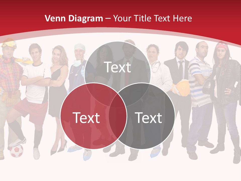 Crowd Worker Lots PowerPoint Template