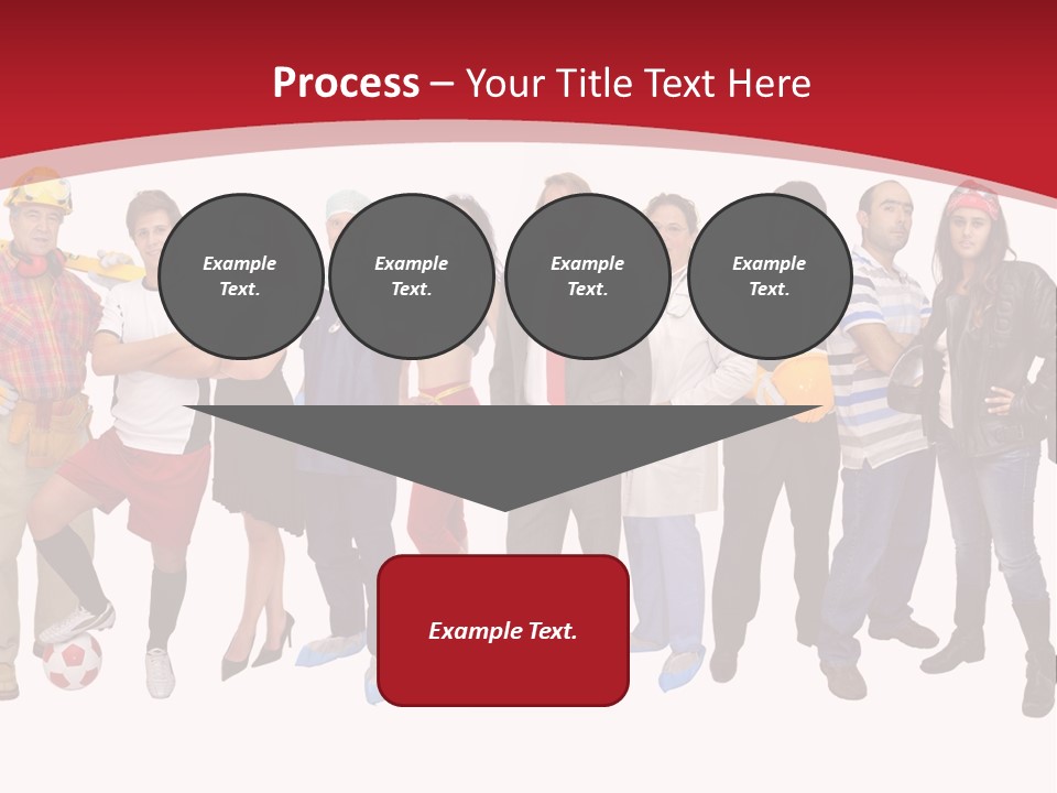 Crowd Worker Lots PowerPoint Template